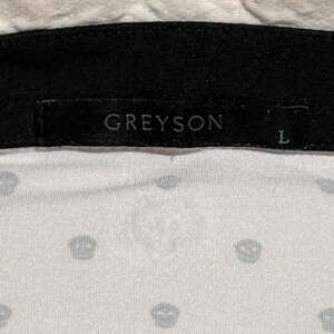 Greyson The Lakes Skull Print Golf Polo White Mens L Performance